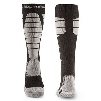 Podkolenky Bridgedale Ski Easy On MP Over Calf black/grey