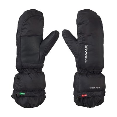 Rukavice Camp Hotmitt'N black/red