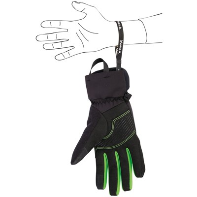 Rukavice Camp G Comp Warm black/green