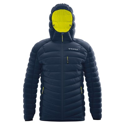 Bunda Camp Protection Jacket dark blue/lime punch