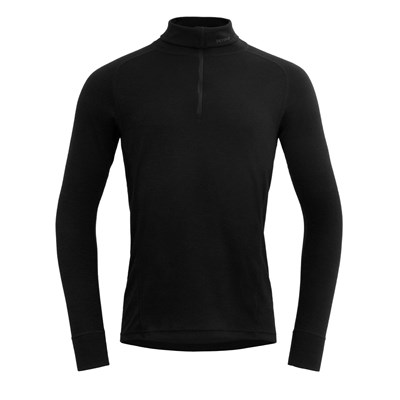 Triko Devold Duo Active Merino 205 Zip Neck black