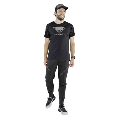 Triko Dynafit Graphic Co S/S Tee black out
