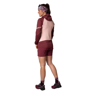 Mikina Dynafit Transalper Light PTC W Hoody burgundy