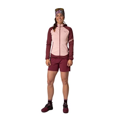 Mikina Dynafit Transalper Light PTC W Hoody burgundy