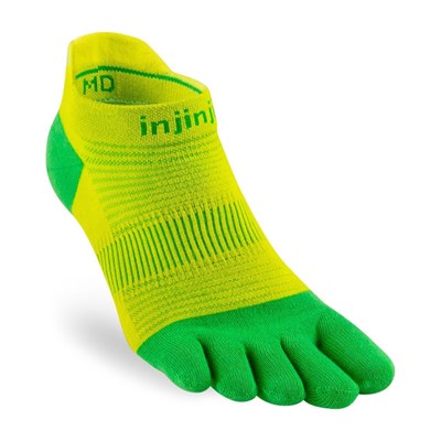 Prstové ponožky Injinji Run Lightweight No-Show Coolmax clover