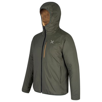 Bunda Montura Sherpa Reversible Jacket verde salvia/bronze brown