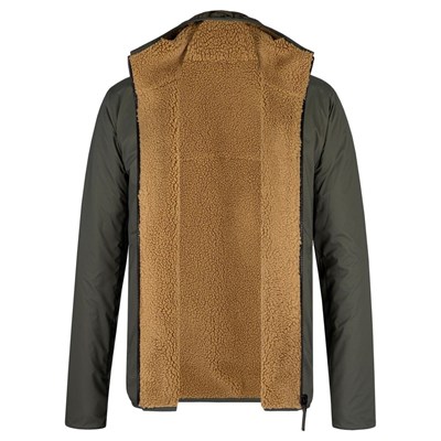 Bunda Montura Sherpa Reversible Jacket verde salvia/bronze brown