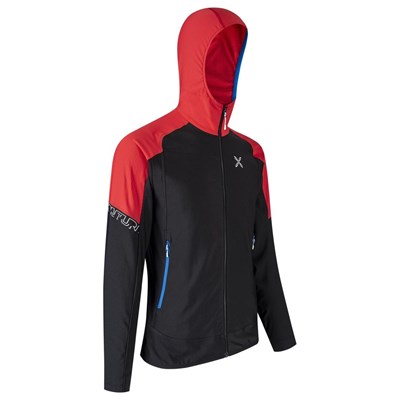 Mikina Montura Elevation Maglia black/red