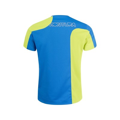 Triko Montura Outdoor Style T-shirt lime green/sky blue