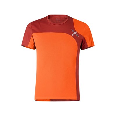Triko Montura Outdoor Style T-shirt bright orange/tobacco