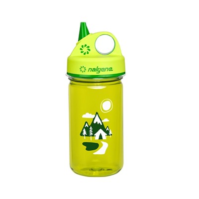 Láhev Nalgene Grip-n-Gulp Kids 350ml green trail