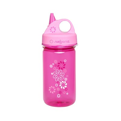 Láhev Nalgene Grip-n-Gulp Kids 350ml pink wheels