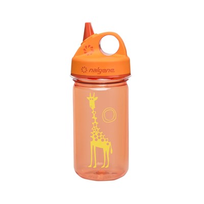 Láhev Nalgene Grip-n-Gulp Kids 350ml orange girafe