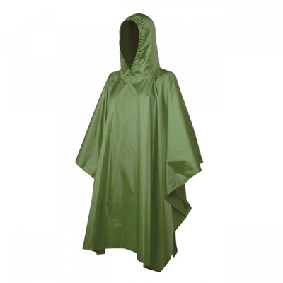 Pláštěnka Trekmates Tour Waterproof Poncho zelená