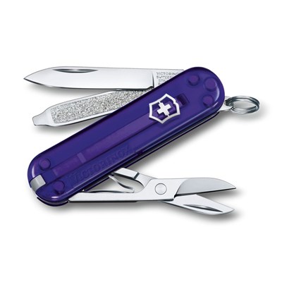 Nůž Victorinox Classic SD Transparent persian indigo