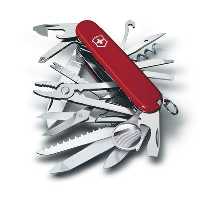 Nůž Victorinox Swiss champ red